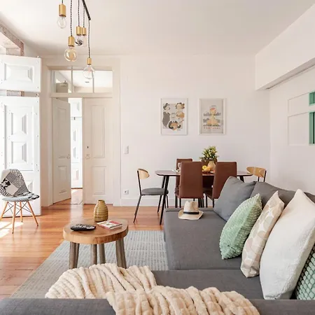 شقة Jardim Do Tabaco - Spacious And Full Of Light 1 Bdr